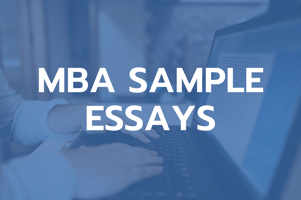 Sample MBA Essays