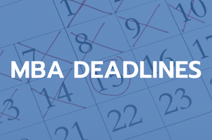 MBA Deadlines