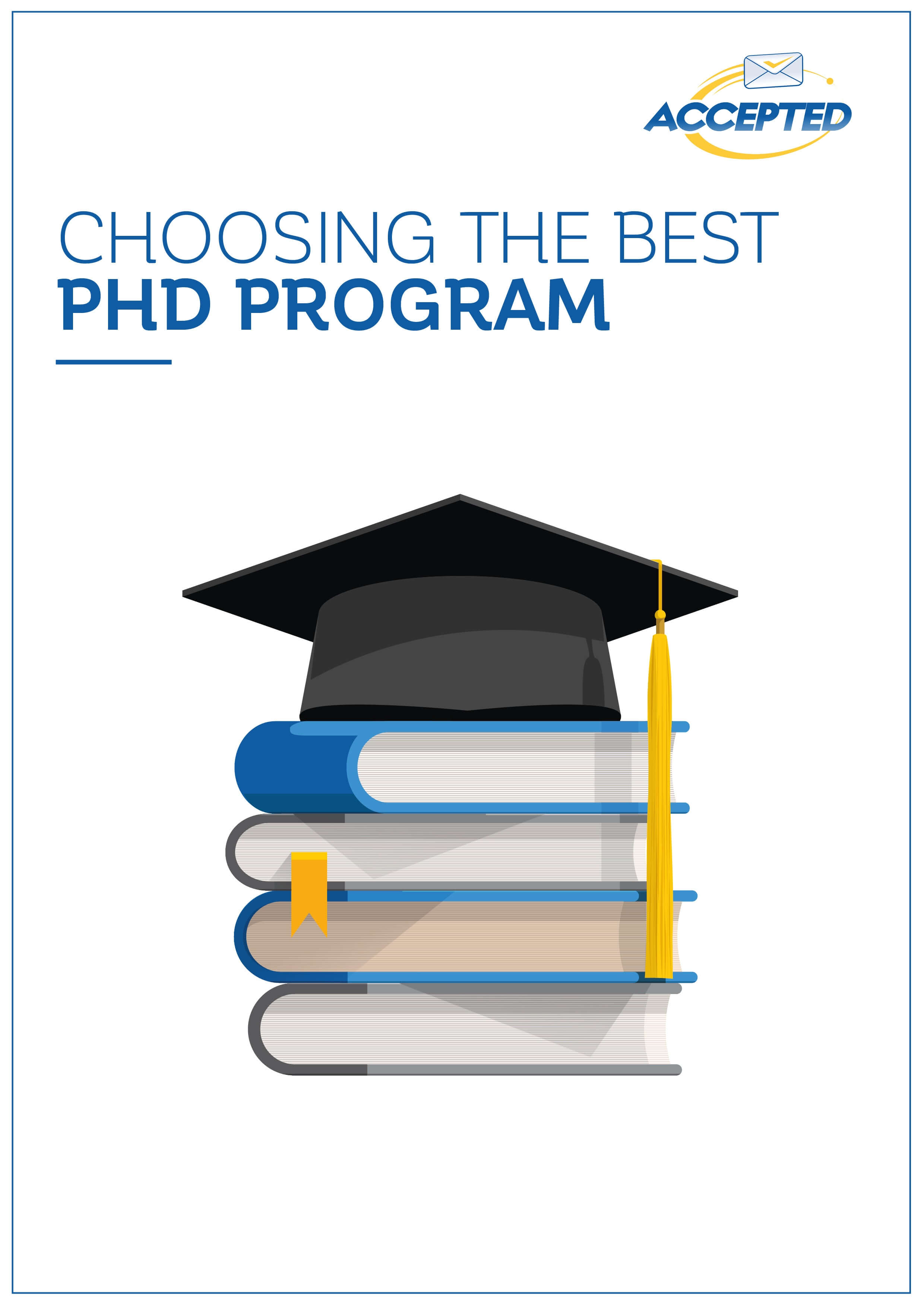 Choosing the Best PhD Program