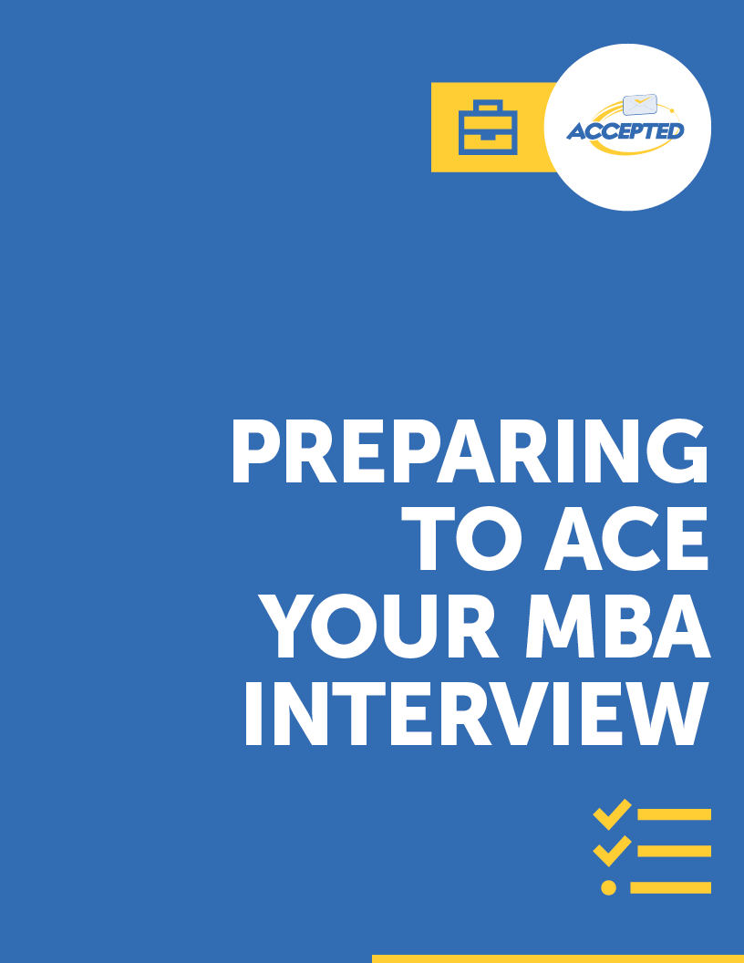 Preparing to Ace Your MBA Interview